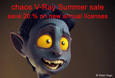 Summer Sale Chaos V-Ray Render-PlugIns