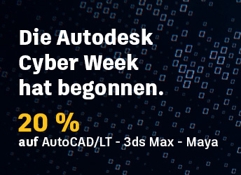 Autodesk Cyber Week 2022 - 20% Rabatt auf neue Abonnements