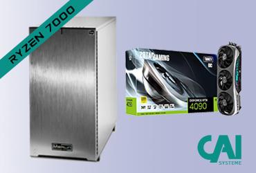C.A.I. Workstation mit Ryzen 7000 und nVidia 4000er Serie