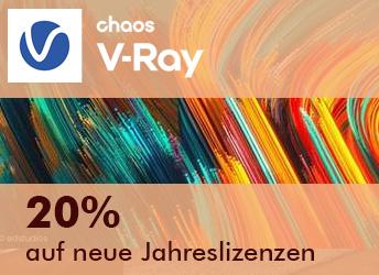 Chaos V-Ray Render-PlugIns Frühlings-Promo