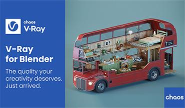Endlich: chaos V-Ray für Blender ist da